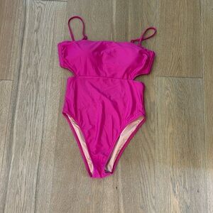 JCREW NWT-Hot pink one piece
